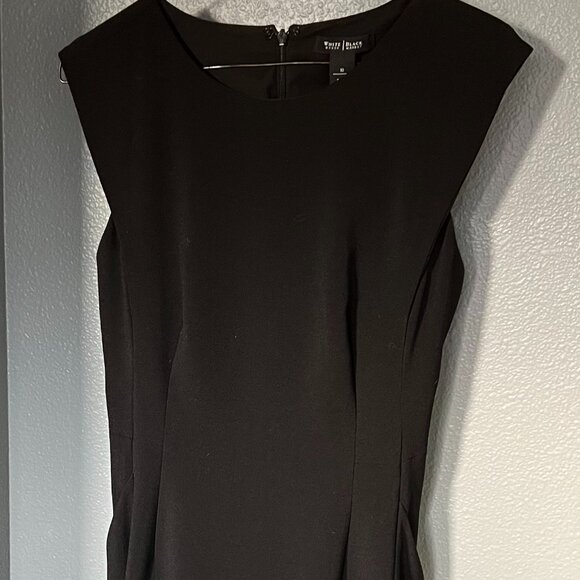 WHBM Black A-Line Cocktail Dress - Picture 2 of 5